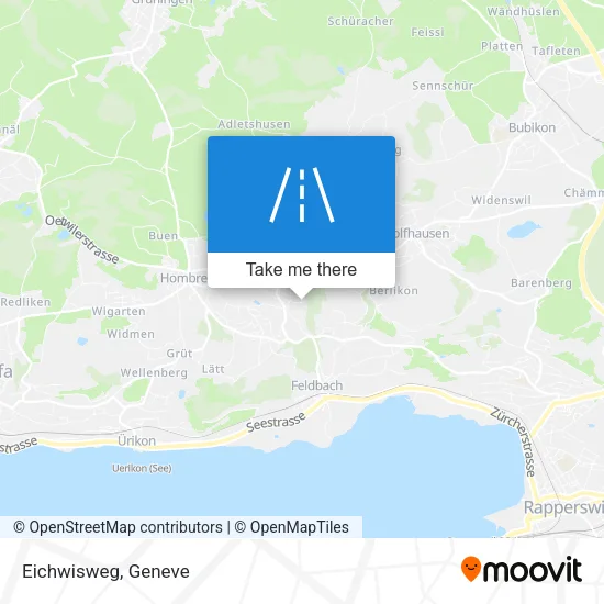 Eichwisweg map