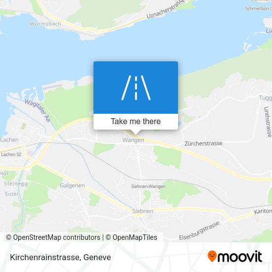 Kirchenrainstrasse map