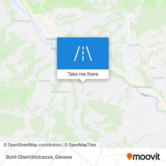 Bohl-Oberrütistrasse map
