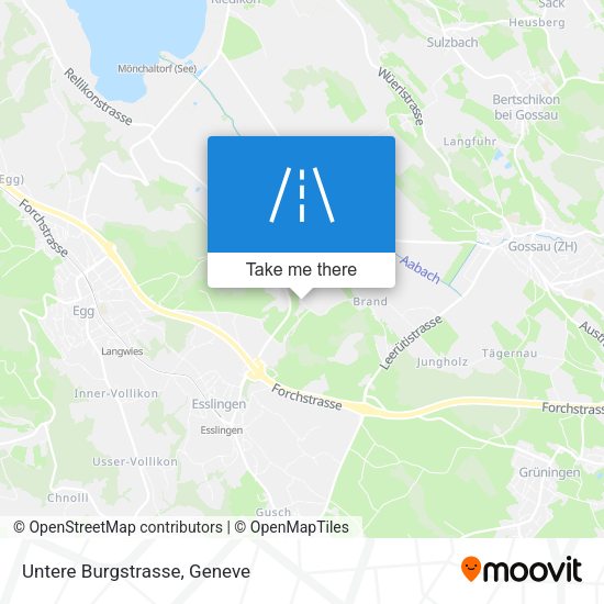 Untere Burgstrasse map