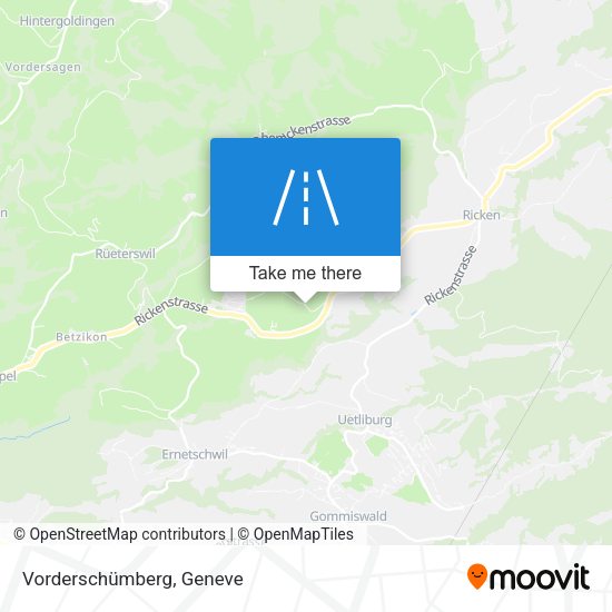 Vorderschümberg map