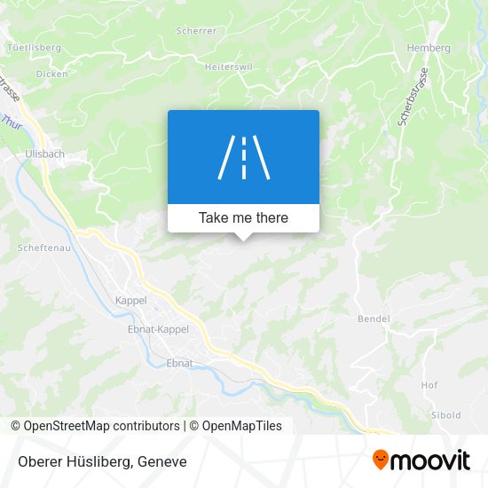 Oberer Hüsliberg map