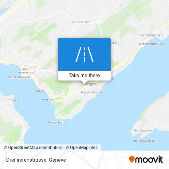 Dreilindenstrasse map