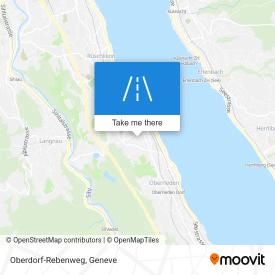 Oberdorf-Rebenweg plan