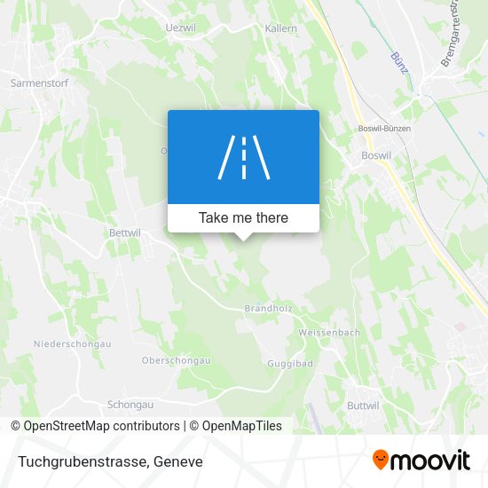 Tuchgrubenstrasse map