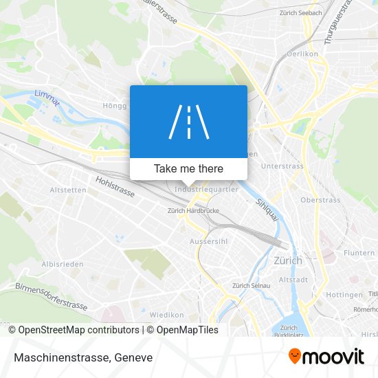 Maschinenstrasse map