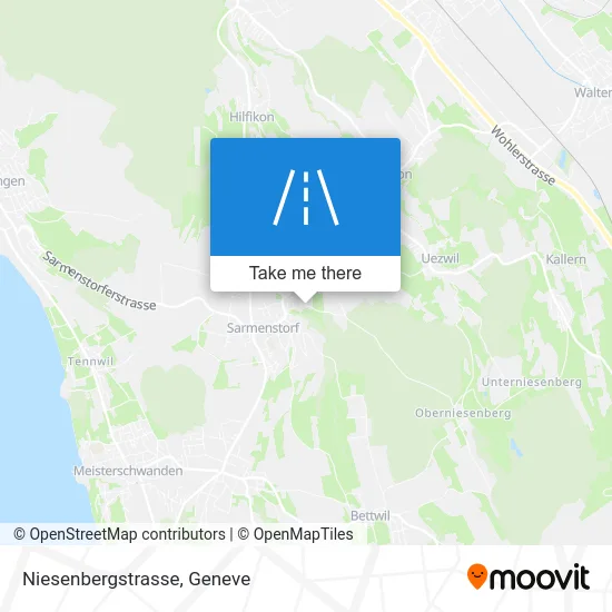 Niesenbergstrasse map