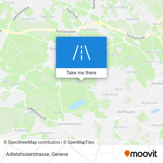 Adletshuserstrasse map
