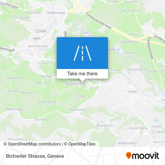 Bichwiler Strasse map