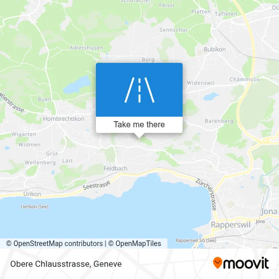 Obere Chlausstrasse map