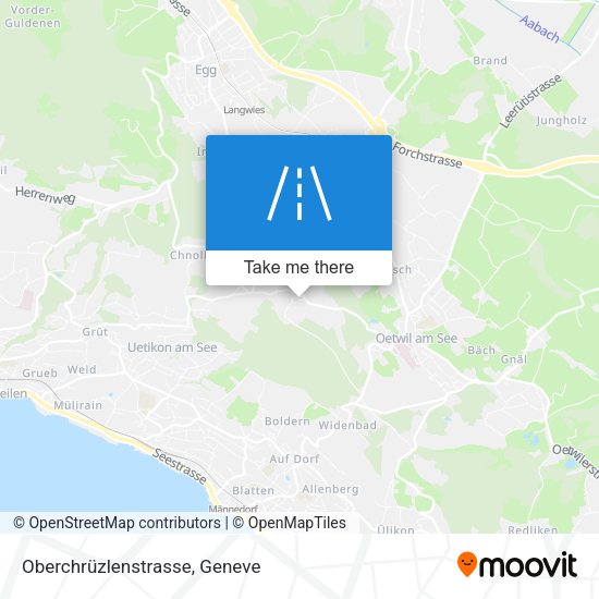 Oberchrüzlenstrasse map