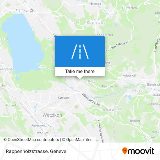 Rappenholzstrasse map