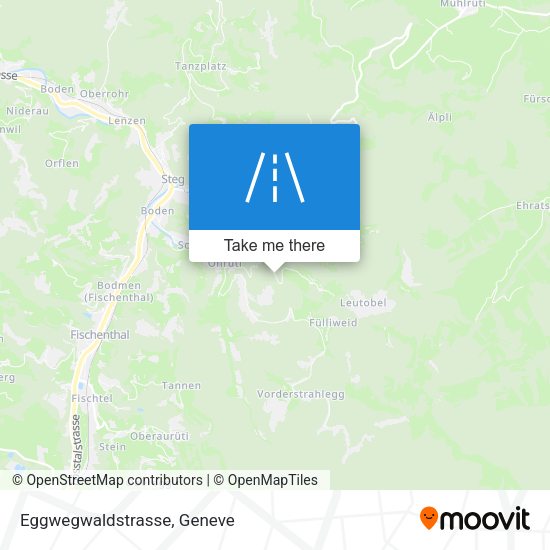 Eggwegwaldstrasse map