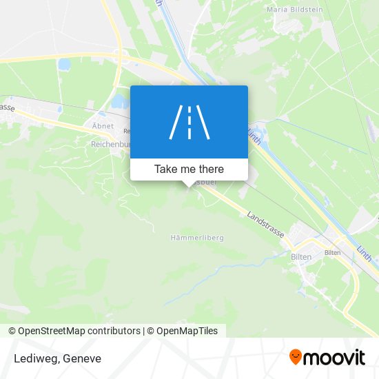 Lediweg map