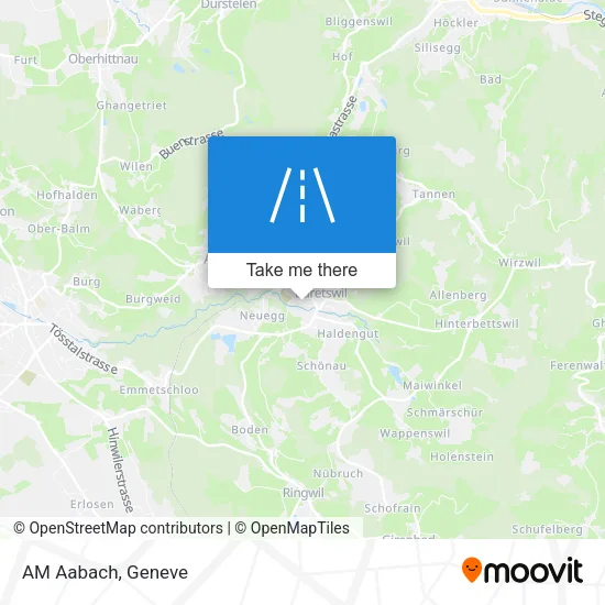 AM Aabach map