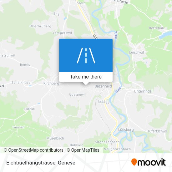 Eichbüelhangstrasse map