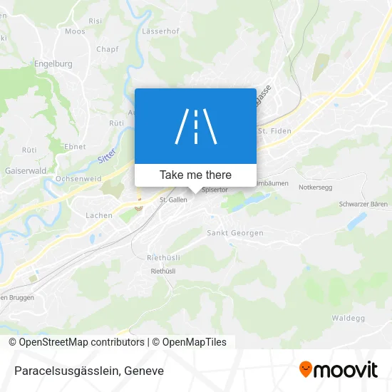 Paracelsusgässlein plan
