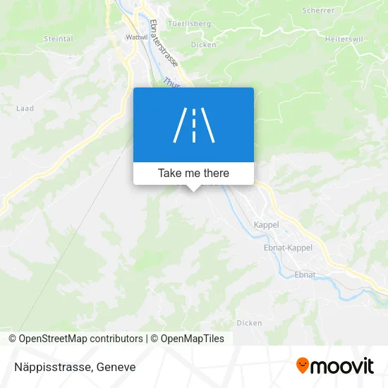 Näppisstrasse map