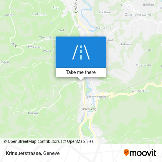 Krinauerstrasse map