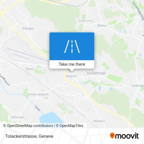 Tolackerstrasse map
