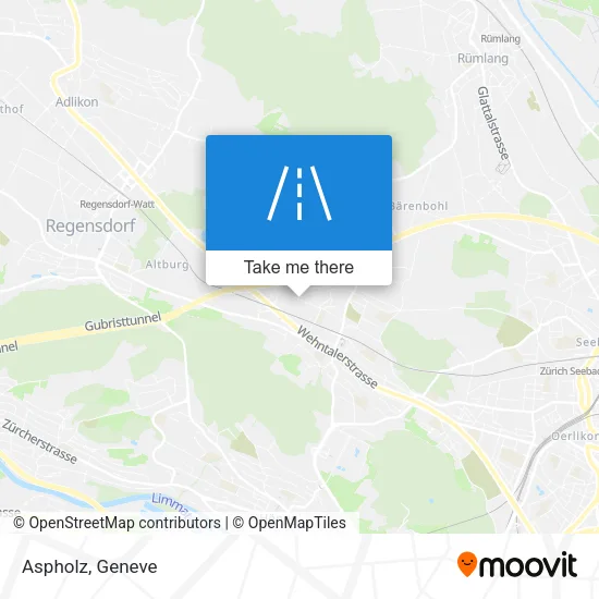 Aspholz map
