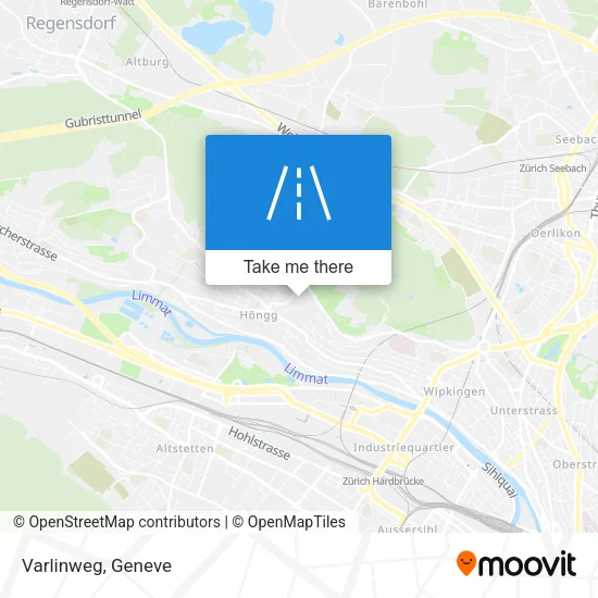 Varlinweg map