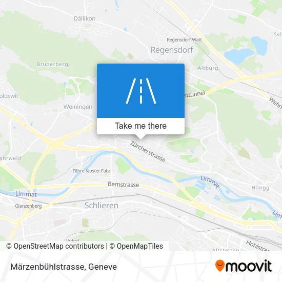 Märzenbühlstrasse map