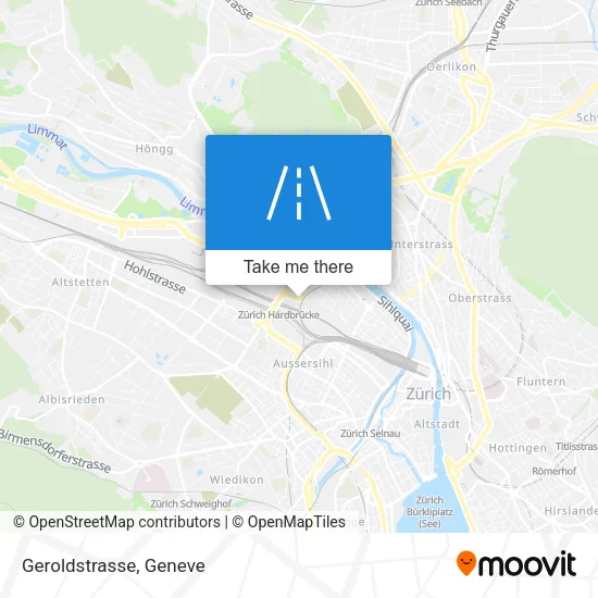 Geroldstrasse map