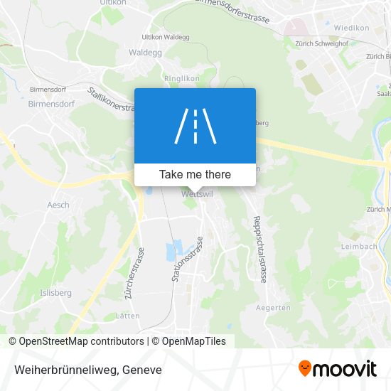 Weiherbrünneliweg map