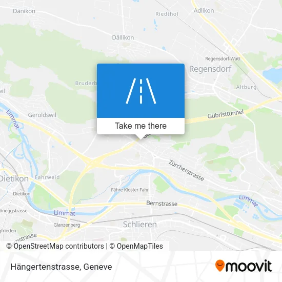 Hängertenstrasse map