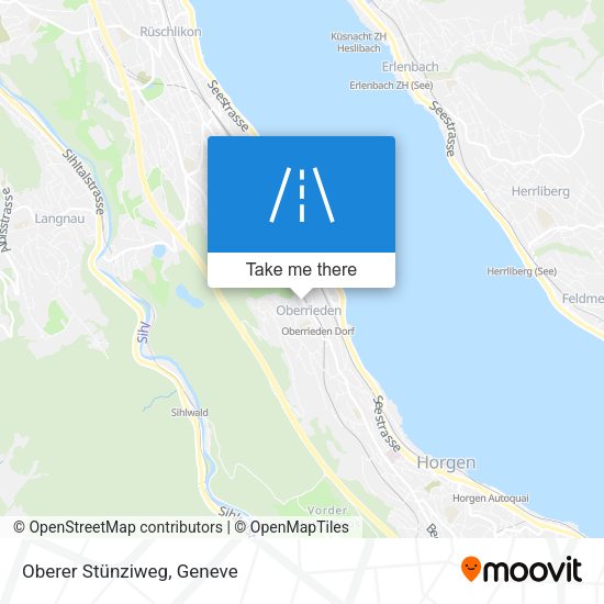 Oberer Stünziweg map