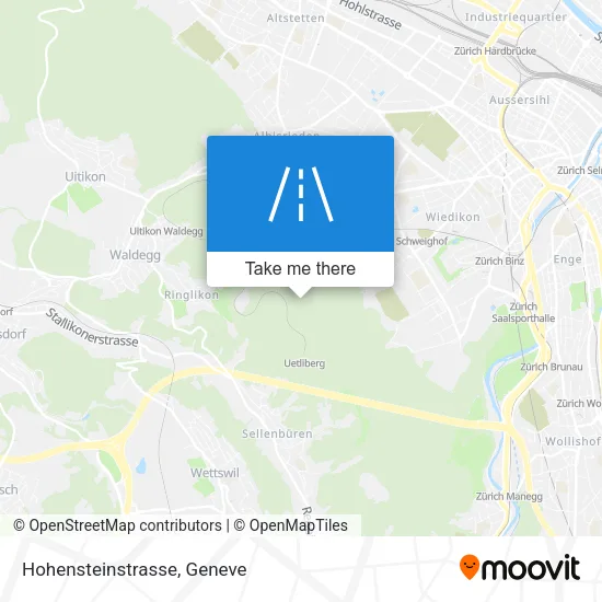 Hohensteinstrasse map