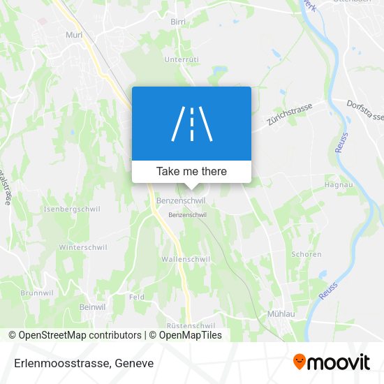 Erlenmoosstrasse map