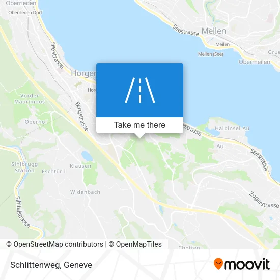 Schlittenweg map