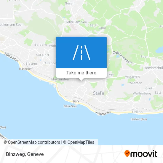 Binzweg map