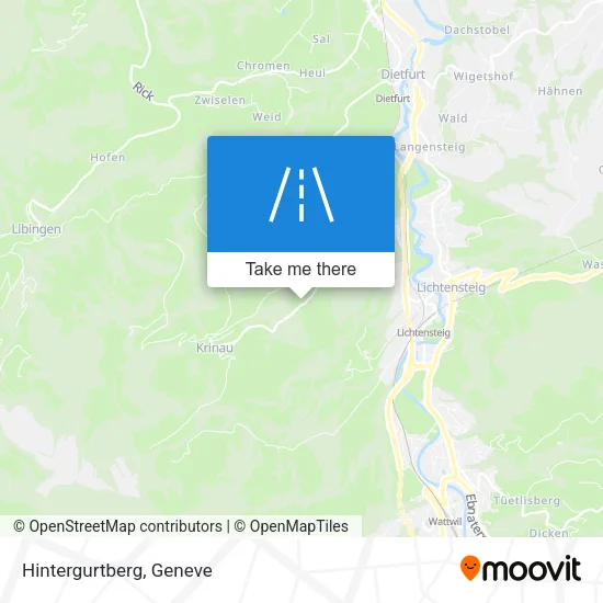 Hintergurtberg map