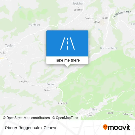 Oberer Roggenhalm map