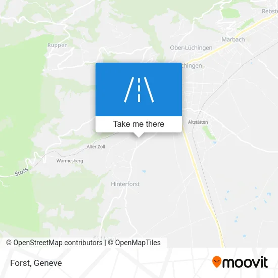 Forst map