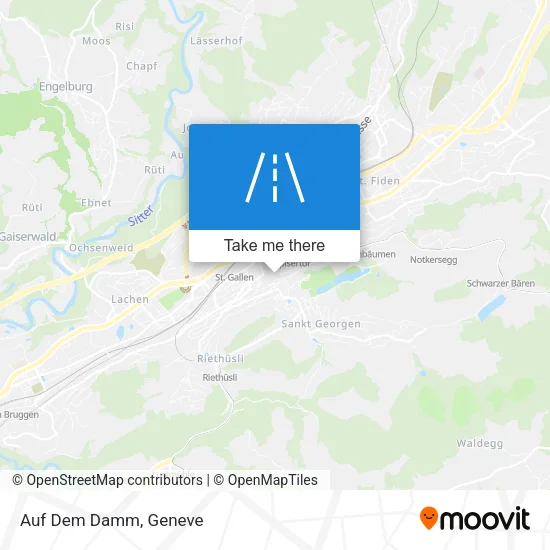 Auf Dem Damm plan