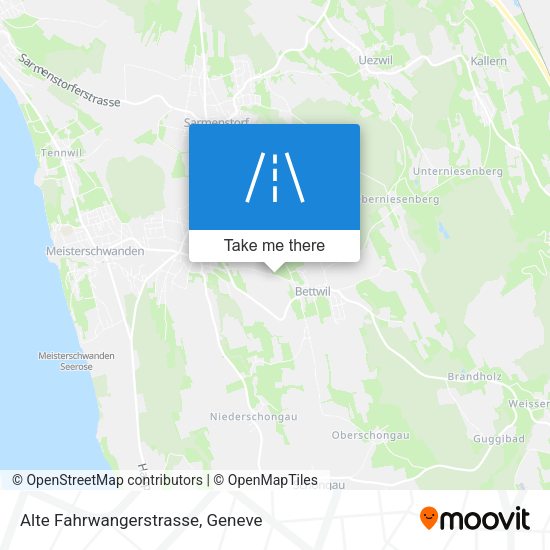 Alte Fahrwangerstrasse map