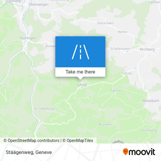 Stäägenweg map