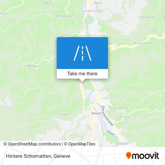 Hintere Schomatten map