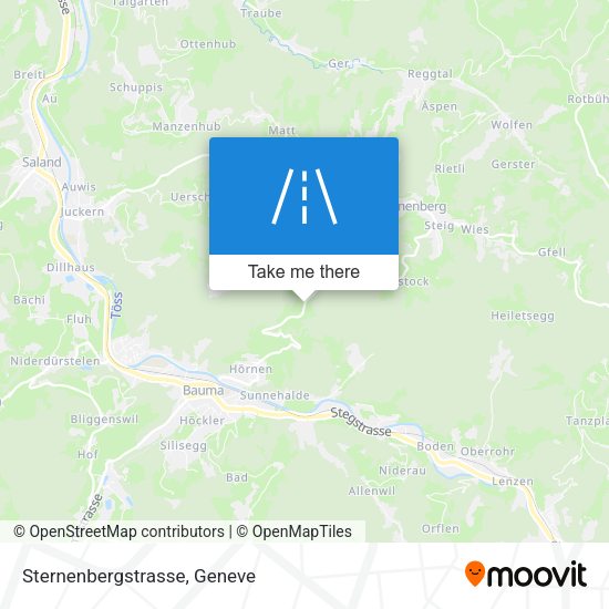 Sternenbergstrasse map