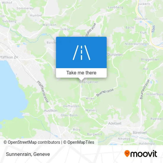 Sunnenrain map