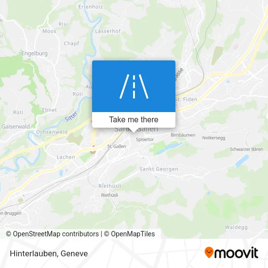 Hinterlauben map