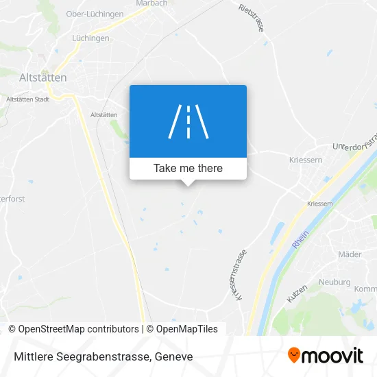 Mittlere Seegrabenstrasse map