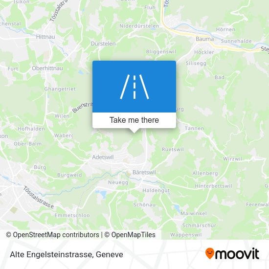 Alte Engelsteinstrasse map