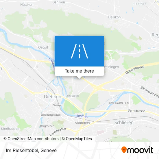 Im Riesentobel map