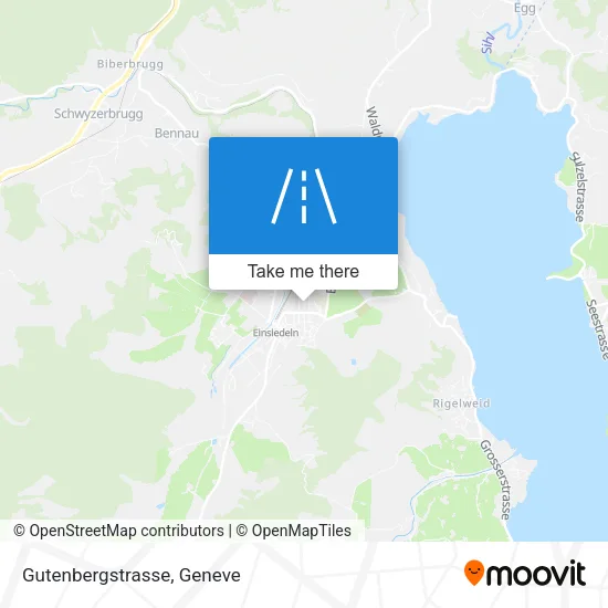 Gutenbergstrasse map