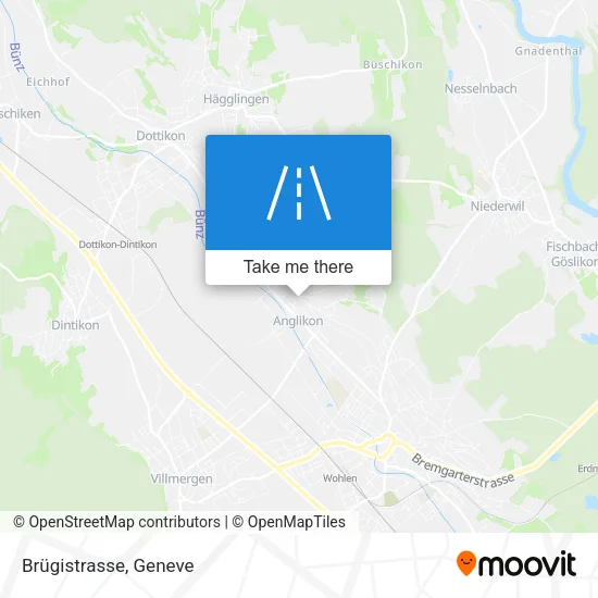 Brügistrasse map